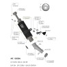 Scarico Leovince CF Moto 450 SS / 450 SR 2023/2024 15505BU