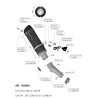 Leovince CF Moto 450 SS / 450 SR GP CORSA EVO 15505EU