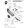 Leovince Kawasaki Z 900 A2 LV-14 R TITANIUM 15605T