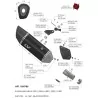 Leovince Kawasaki NINJA 400 LV-14 R BLACK EDITION