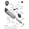 Leovince Kawasaki Z 400 LV-14 R TITANIUM 15607T