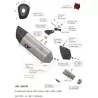 Leovince Kawasaki NINJA 400 LV-14 R TITANIUM 15607TU