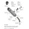Leovince Bmw F 750 GS LV-14 15610U