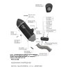 Leovince Husqvarna SVARTPILEN 801 LV-14 BLACK EDITION 15615B