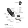 Leovince Husqvarna SVARTPILEN 801 LV-14 BLACK EDITION 15615BU