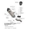 Leovince Husqvarna SVARTPILEN 801 LV-14 TITANIUM 15615T