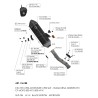 Leovince CF Moto 800 MT-X LV-14 BLACK EDITION 15618B