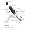 Leovince CF Moto 800 MT-X LV-14 BLACK EDITION 15618BU