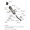 Leovince CF Moto 800 MT-X LV-14 TITANIUM 15618T