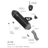 Leovince Benelli TRK 702 / 702X LV-14 BLACK EDITION 15624B