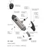 Leovince Aprilia TUAREG 660 LV-14 TITANIUM