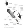 Leovince Aprilia TUAREG 660 LV-14 15626U
