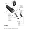 Leovince Triumph TIGER SPORT 800 LV-14 BLACK EDITION 15627B