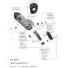 Leovince Triumph TIGER SPORT 800 LV-14 TITANIUM 15627T