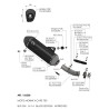 Leovince Moto Morini X-CAPE 700 LV-14 BLACK EDITION 15633B