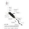Leovince Fantic Motor XE 50 COMPETITION/PERFORMANCE - XM 50 COMPETITION/PERFORMANCE X-FIGHT CARBON FIBER 17007
