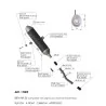 Leovince Beta RR 50 ENDURO/SPORT/RACING X-FIGHT CARBON FIBER 17009