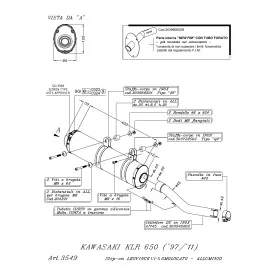 Leovince Kawasaki KLR 650 X3