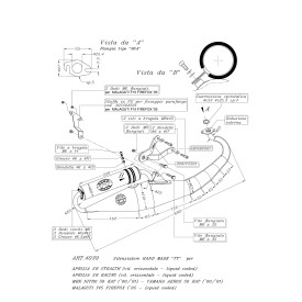 Leovince Keeway MATRIX 50 HAND MADE TT 4039