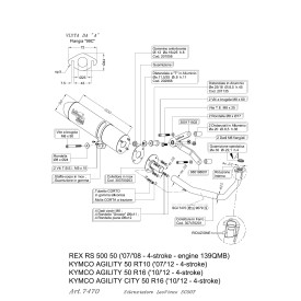 Leovince Baotian 139QMB engine 4 stroke LEOVINCE 7470