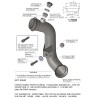 Leovince De-Cat Pipe CF Moto 800 MT-X 80046