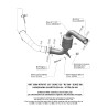 Leovince Decatalizzatore No Kat Husqvarna SVARTPILEN 401 8086
