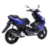 Leovince Yamaha AEROX 50 KAT liquid cooled HAND MADE TT BLACK EDITION 4054B