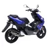 Leovince Yamaha AEROX 50 R/NAKED HAND MADE TT BLACK EDITION 4054B