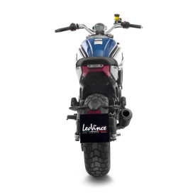 Leovince CF Moto 700 CL-X HERITAGE/SPORT LV-10 FULL BLACK 15256FB