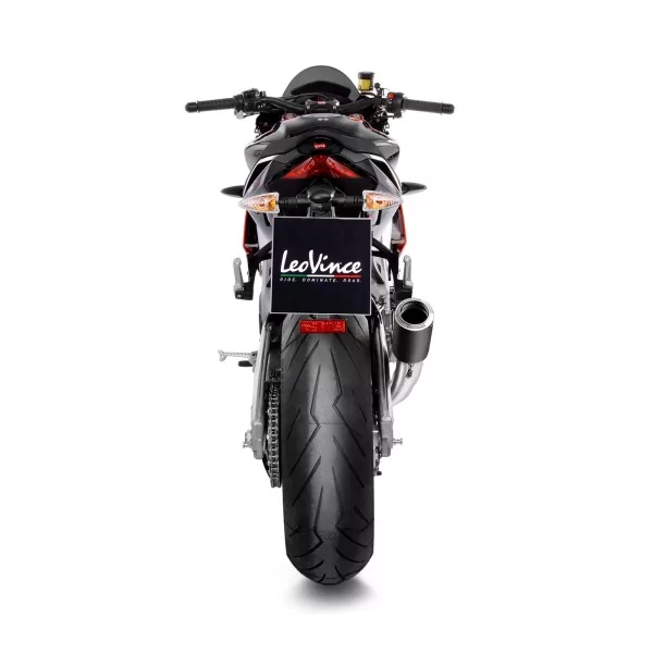 Leovince Aprilia TUONO V4 1100/FACTORY LV CORSA BLACK EDITION