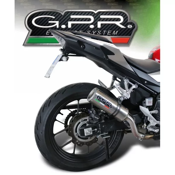 GPR Honda Cb 500 X 2019/2025 e5 E4.H.244.1.M3.INOX