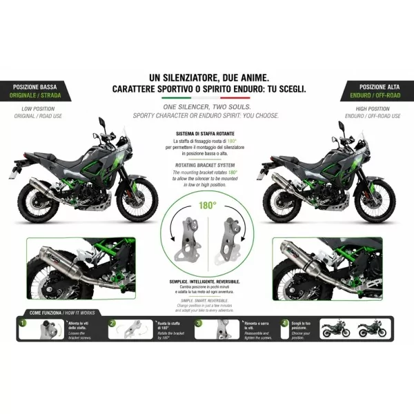 GPR Kawasaki KLE 500 2026/2027 Euro 5 plus K.199.DUNE