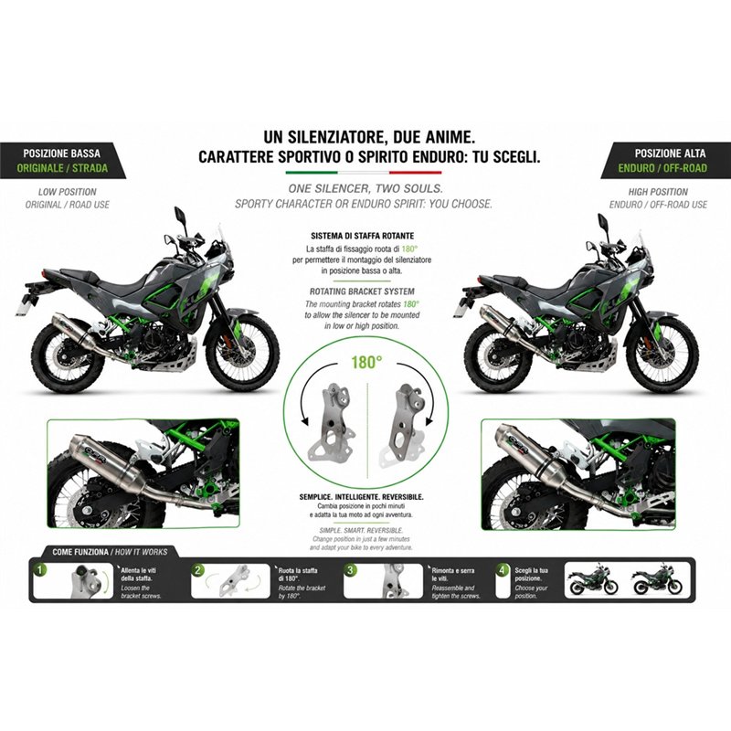 GPR Kawasaki KLE 500 2026/2027 Euro 5 plus K.199.FUXTITBL