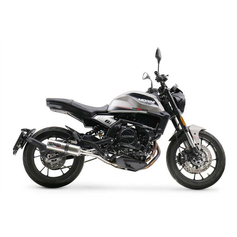 GPR Moto Morini Seiemmezzo Scr 650 2022/2024 MO.7.1.CAT.M3.INOX GPR Moto Morini Seiemmezzo Scr 650 2022/2024 MO.7.1.CAT.M3.INOX