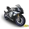 Exan Yamaha R1 Ovale X-Black