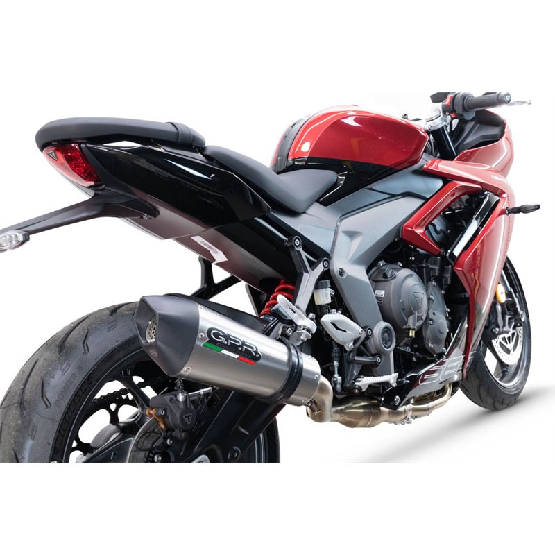 GPR Triumph Daytona 660 2023/2025 E5.T.100.CAT.GPAN.TO GPR Triumph Daytona 660 2023/2025 E5.T.100.CAT.GPAN.TO