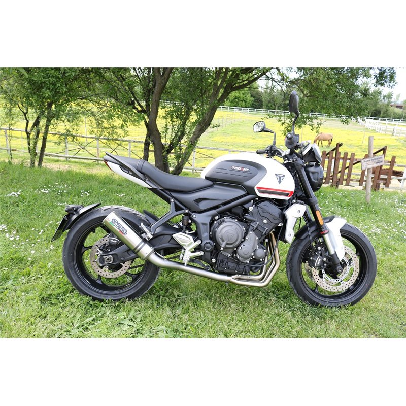 GPR Triumph Trident 660 2021/2024 e5 E5.T.95.RACEDB.M3.INOX GPR Triumph Trident 660 2021/2024 e5 E5.T.95.RACEDB.M3.INOX