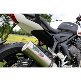 GPR Triumph Trident 660 2021/2024 e5 E5.T.95.RACEDB.M3.INOX