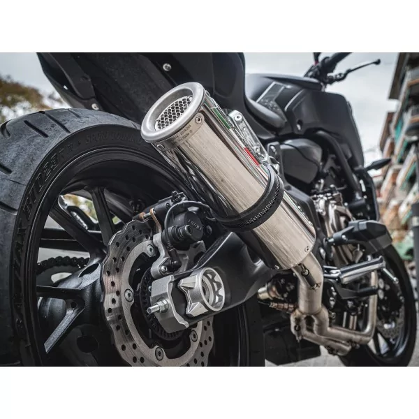 GPR Yamaha Mt-07 2017/2020 e4 Y.190.RACE.M3.INOX