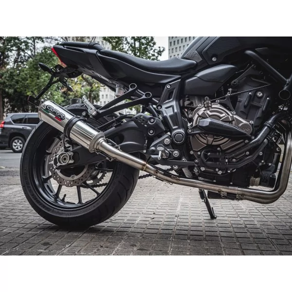 GPR Yamaha Mt-07 2017/2020 e4 Y.190.RACE.M3.INOX