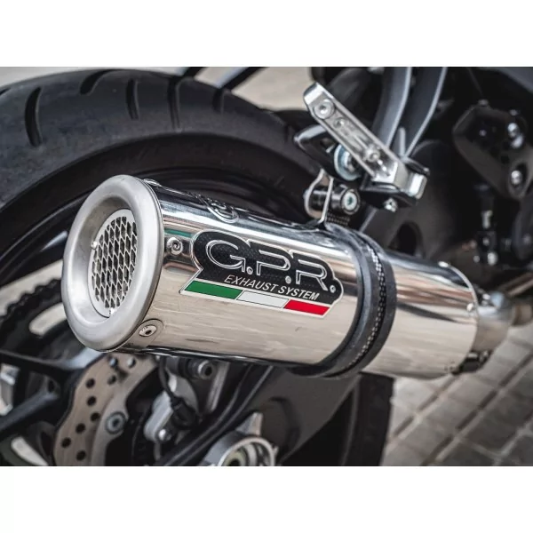 GPR Yamaha Mt-07 2017/2020 e4 Y.190.RACE.M3.INOX