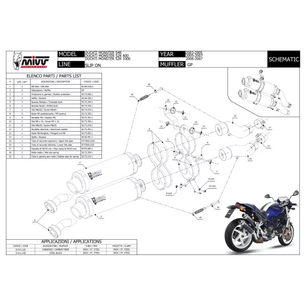 Mivv GP Ducati Monster S4R