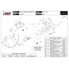 Mivv OVAL Inox Aprilia PEGASO STRADA 650 A.005.LX1 + ACC.038.A2