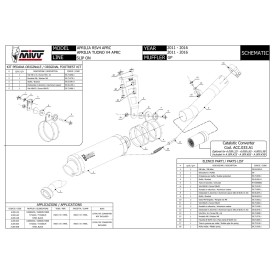 Mivv GP Aprilia RSV4 APRC A.009.LXB + ACC.033.A1