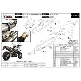 Mivv Suono Aprilia Dorsoduro 1200