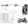 Mivv SPEED EDGE Noir Aprilia TUONO V4 1100 A.012.LRB + ACC.045.A1