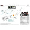 Mivv DELTA RACE Carbon Aprilia RSV4 A.016.LDRC + ACC.045.A1