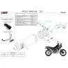 Mivv DAKAR Inox Aprilia TUAREG 660