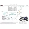 Mivv Escape Deportivo Completo Negro Aprilia RS 125