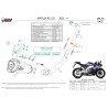 Mivv Sport Exhaust Full System Black Aprilia RS 125 A.018.LDRB + ACC.073.A1